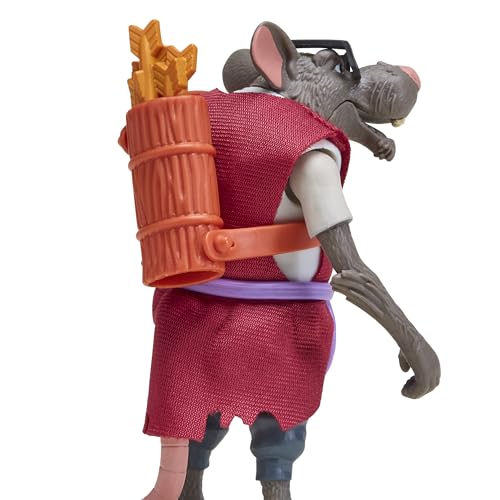 TMNT Splinter weapons accessory enhances display and storytelling options.