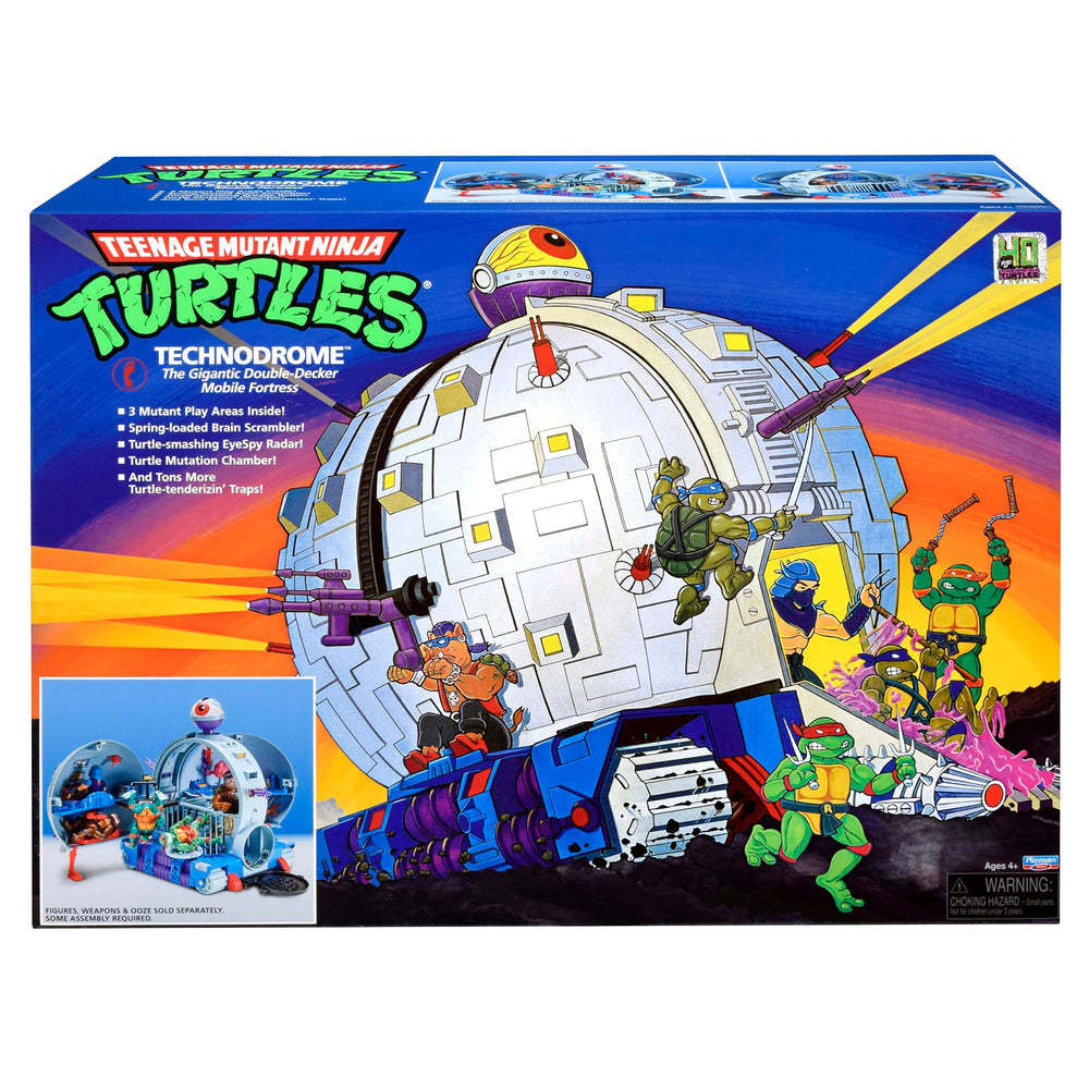 TMNT Technodrome playset mutant jail cell for capture scenarios