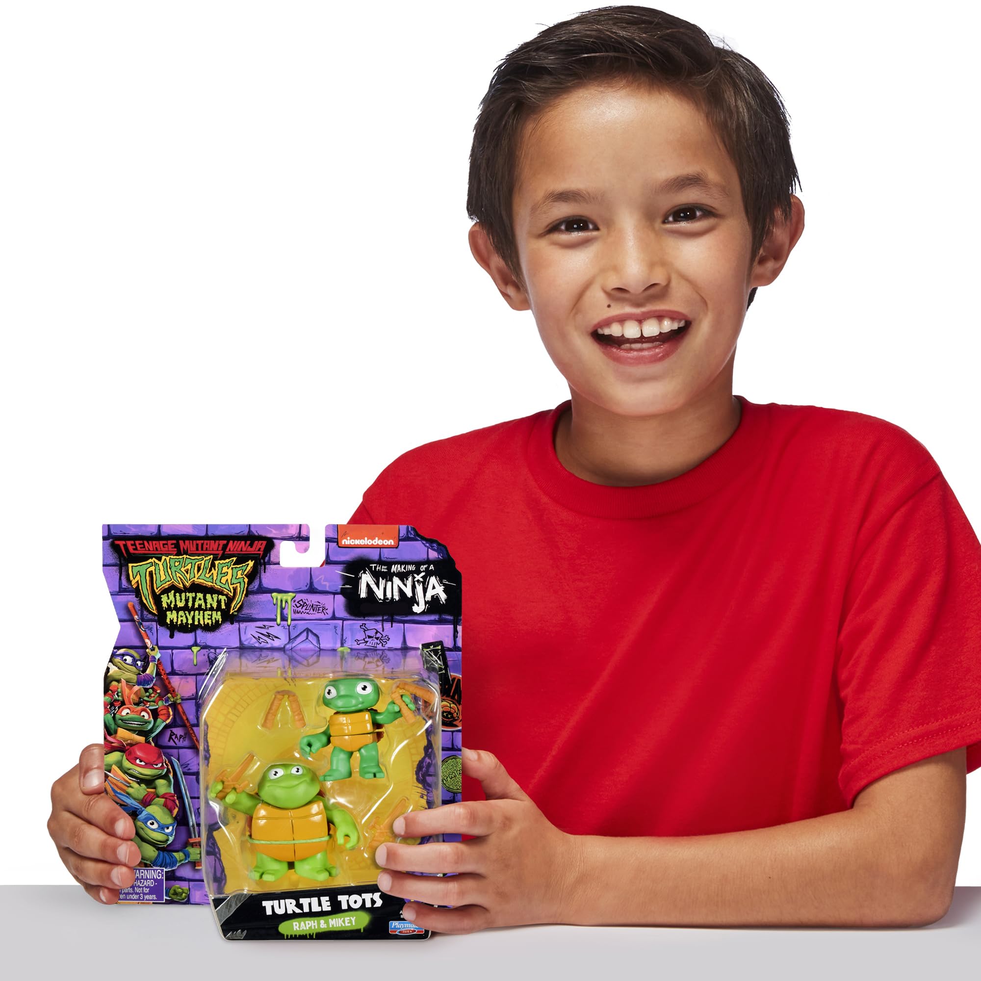 TMNT Turtle Tot duo invites shared adventures with friends.
