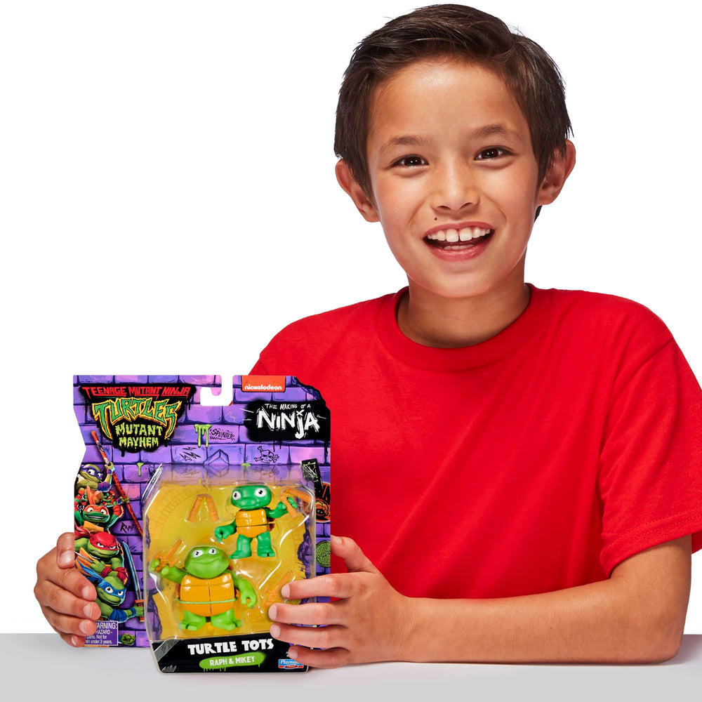 TMNT Turtle Tot duo invites shared adventures with friends.