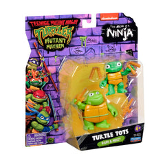 TMNT Turtle Tot Michelangelo 3in figure for imaginative play and display.