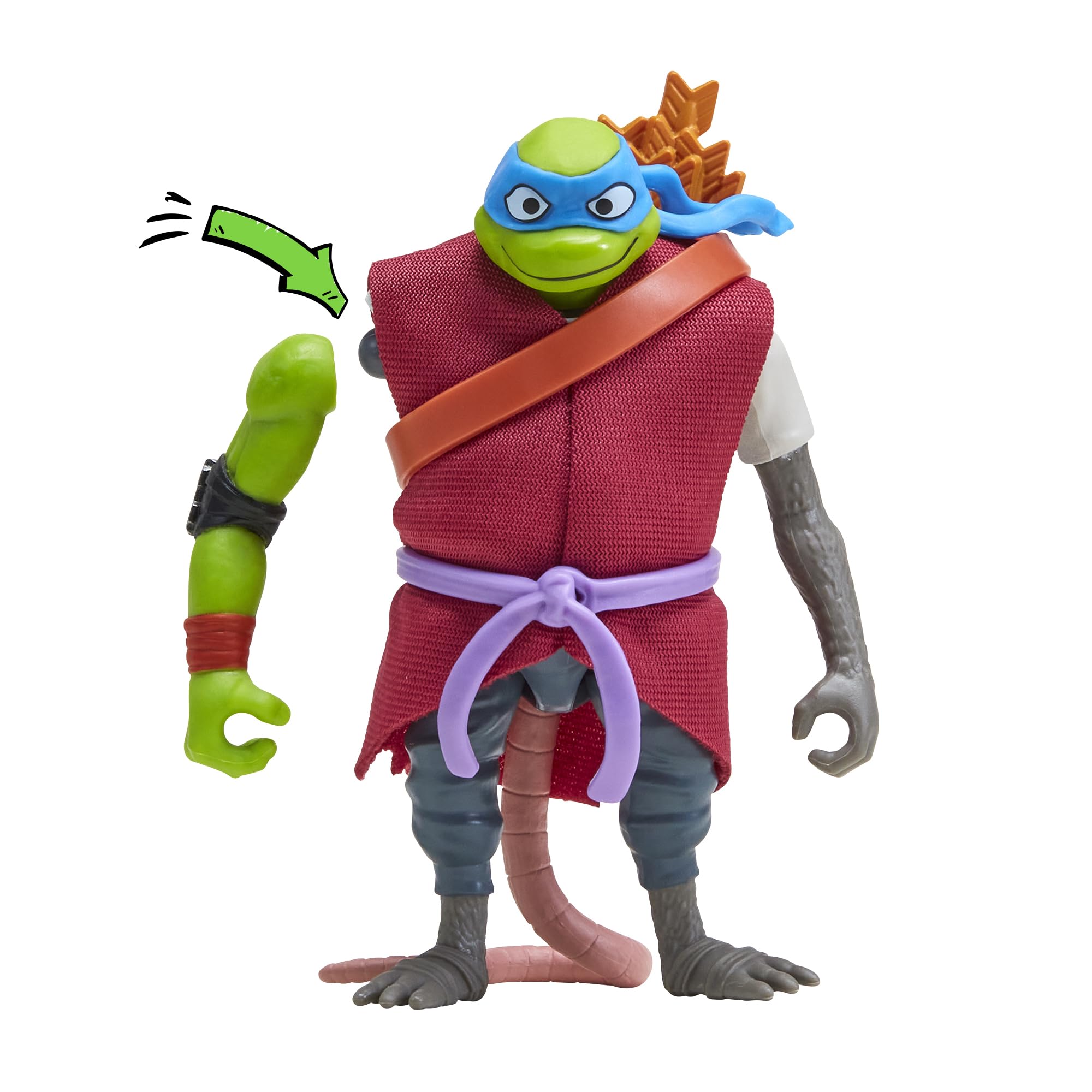 TMNT Wave 1 cartoon styling complements Tales of a Teenage Mutant Ninja Turtle line.
