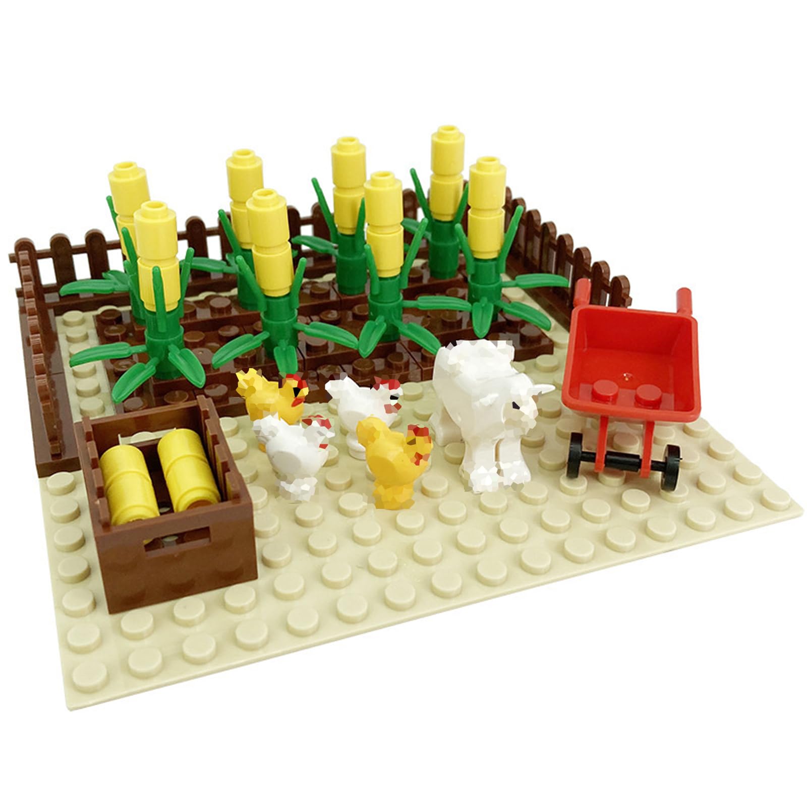 TNDCKP barn and farm blocks LEGO 853792 compatibility for larger builds