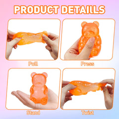 Tngtswwcv desk-relief toy orange ideal for classrooms, offices, and home use.