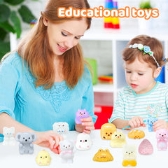 Taba Squishy Kit keychain feature, convenient fidget toy to carry on the go.
