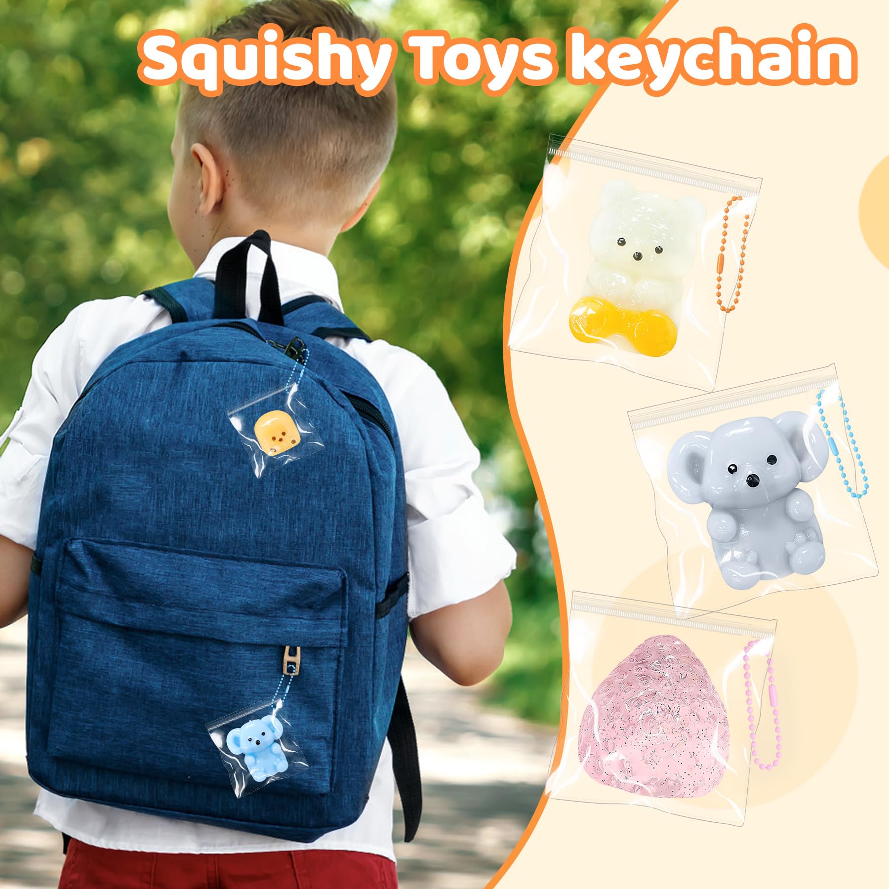Taba Squishy Kit random animal shapes, prizes and crafts options.