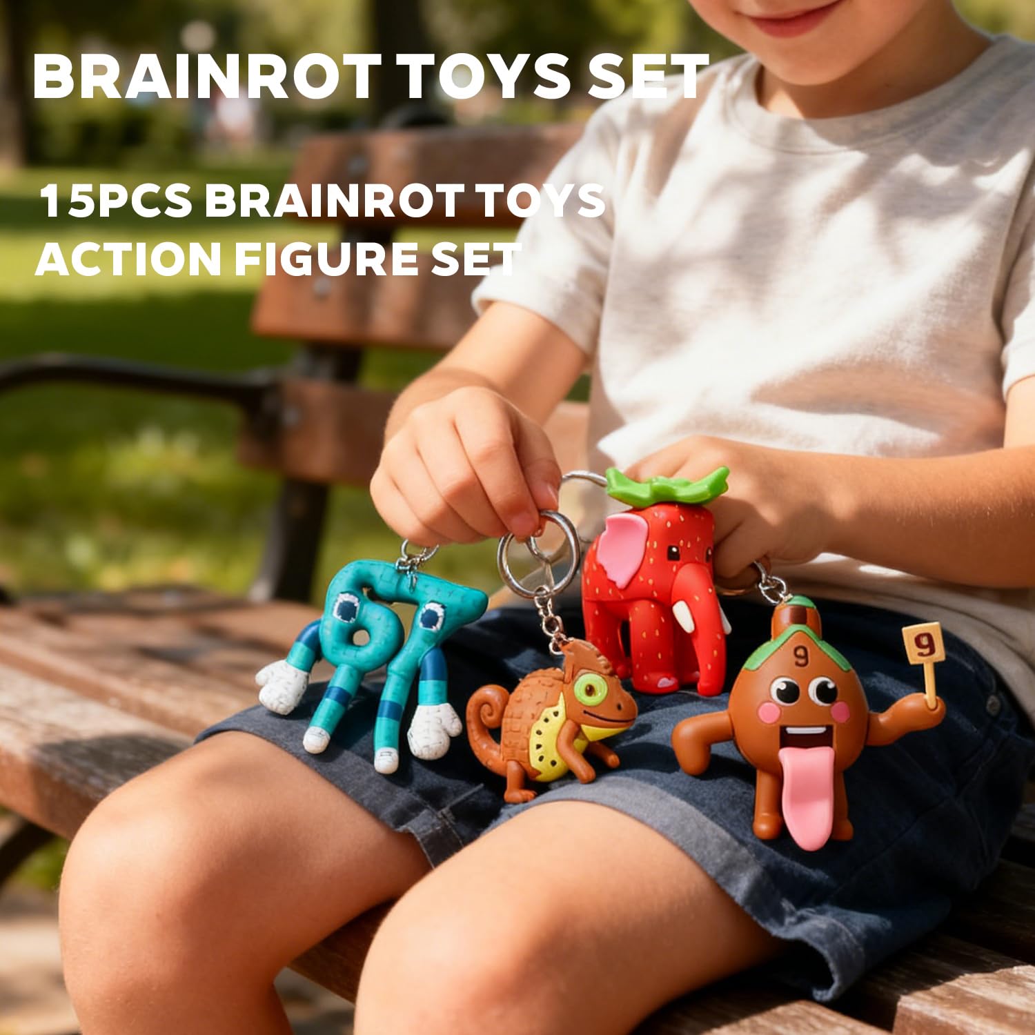 TNHINA brainrot figures A15 gift box presentation encourages gifting and collection.