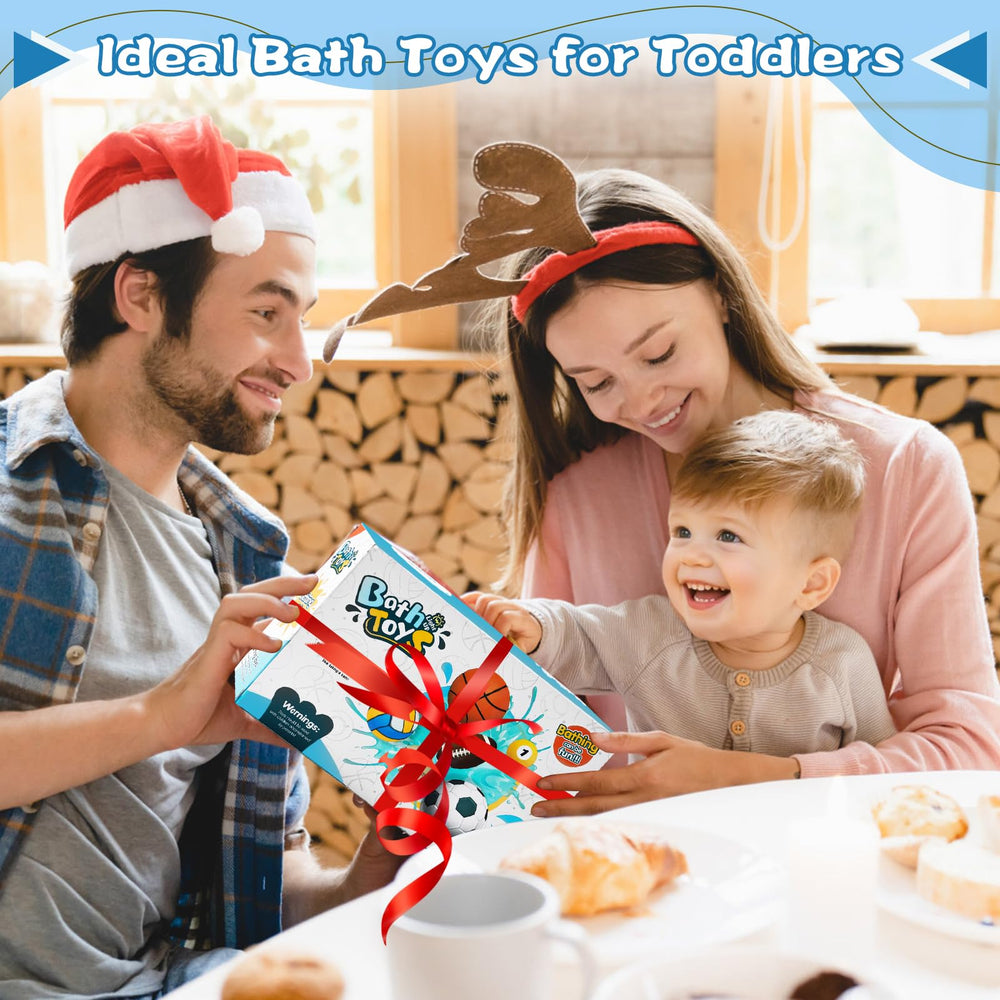 TNOIE light-up bath toys delight both boys and girls at birthdays.