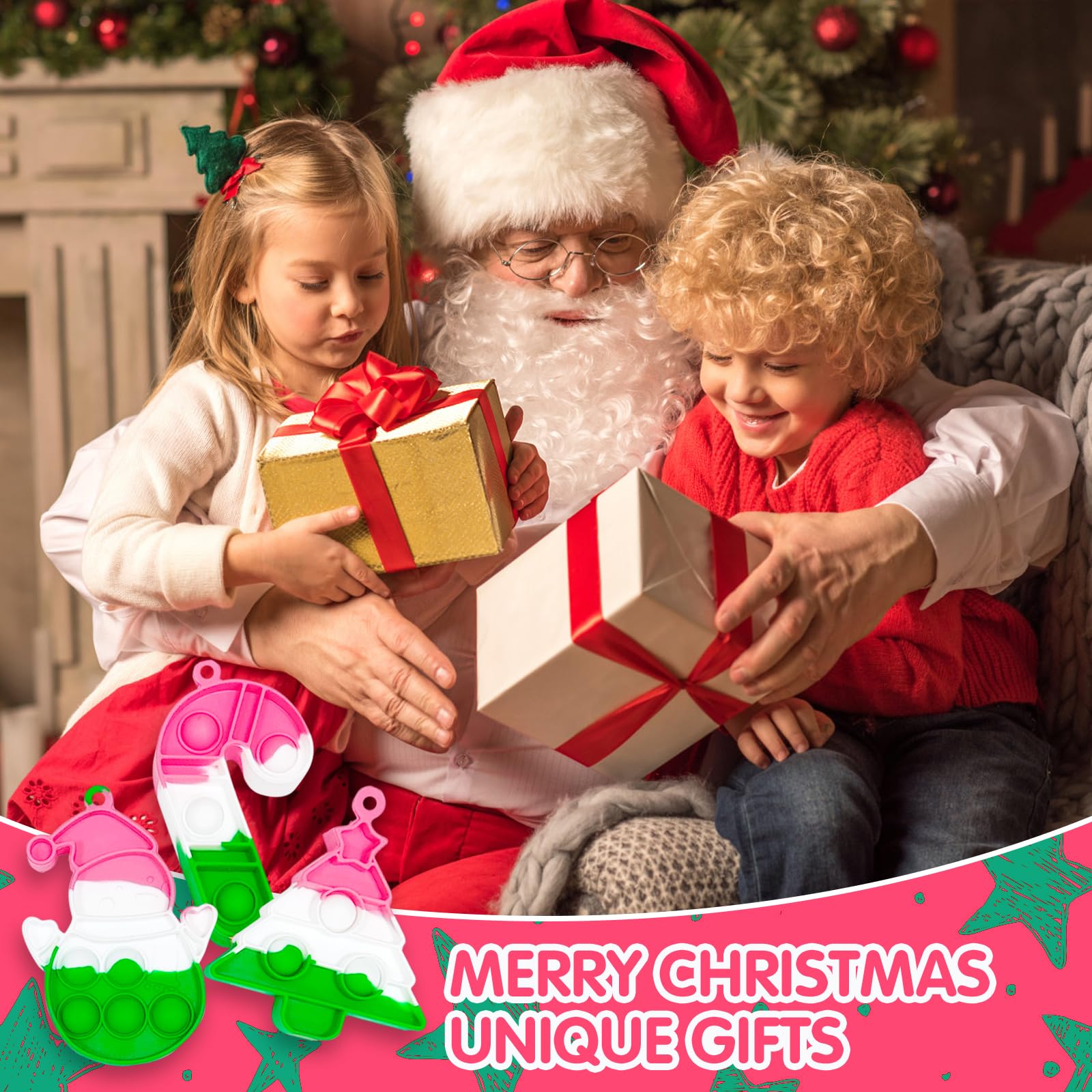 TOANWOD Christmas gift ideas for students and party favors in bulk.