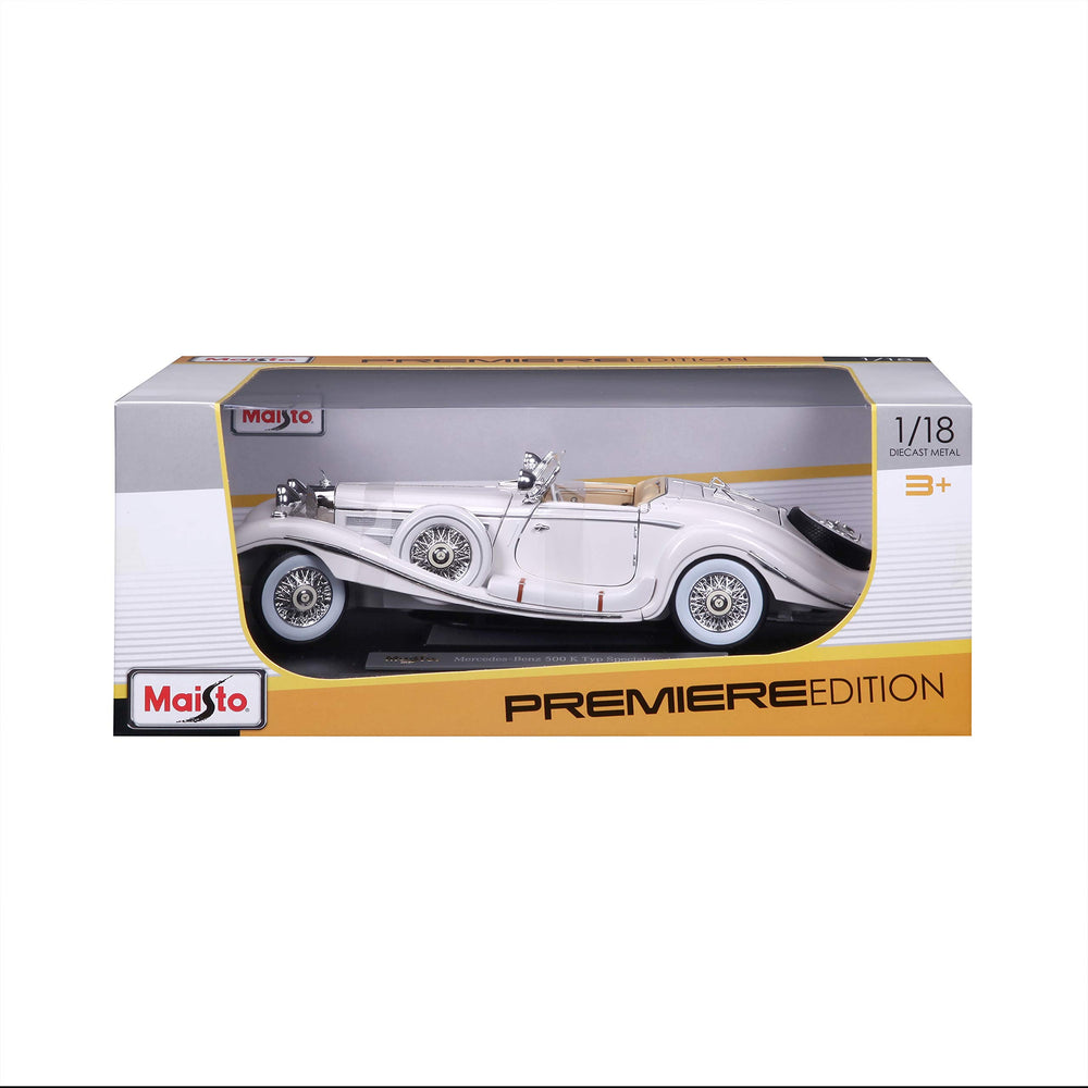 Tobar Maisto 1936 Mercedes-Benz 500K detailed chassis adds realism