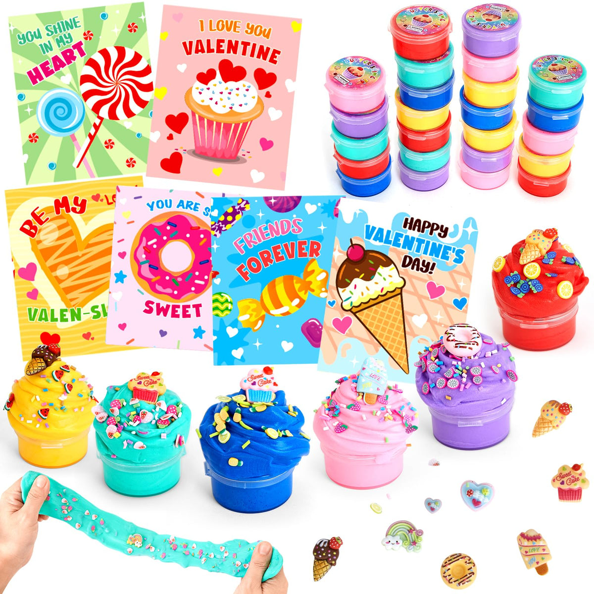 Tobiwibby butter slime 24-pack unboxing for creative play and sensory exploration