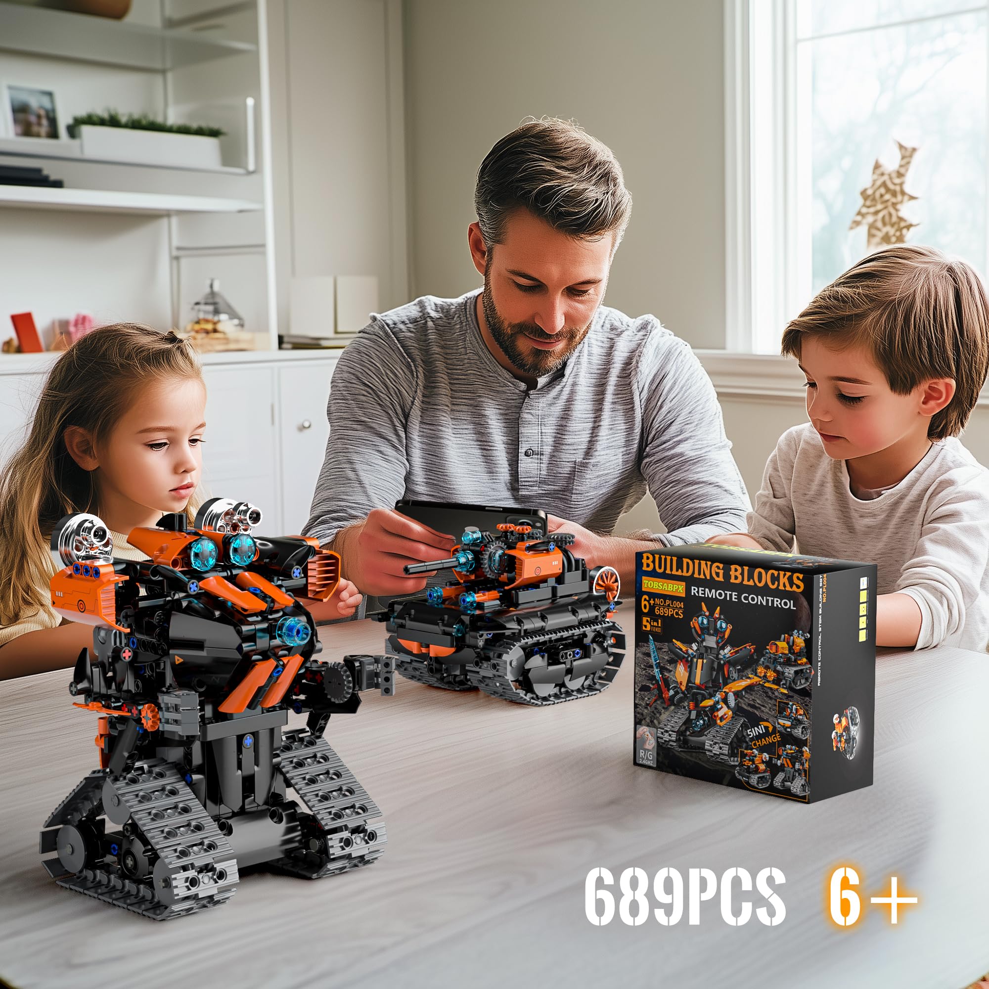 TOBSABPX STEM modular design assembly kit supports easy reconfiguration
