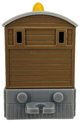Toby diecast with bright colors invites imaginative Sodor journeys.