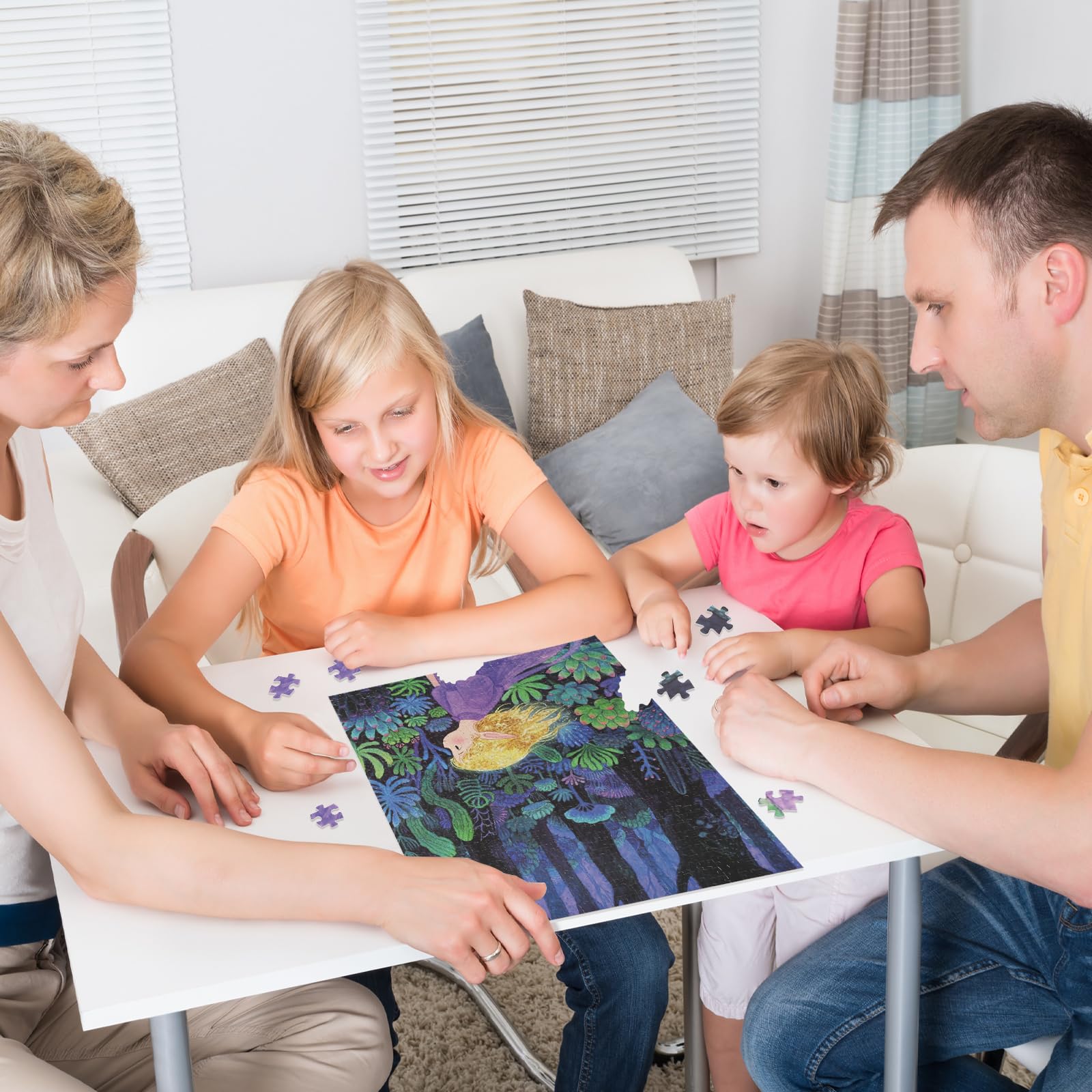 TOCHILD Blonde Girl artwork that doubles as chic home decor
