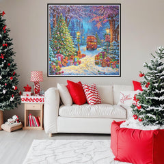 TOCHILD family-friendly 500-piece puzzle, ideal for holiday bonding.