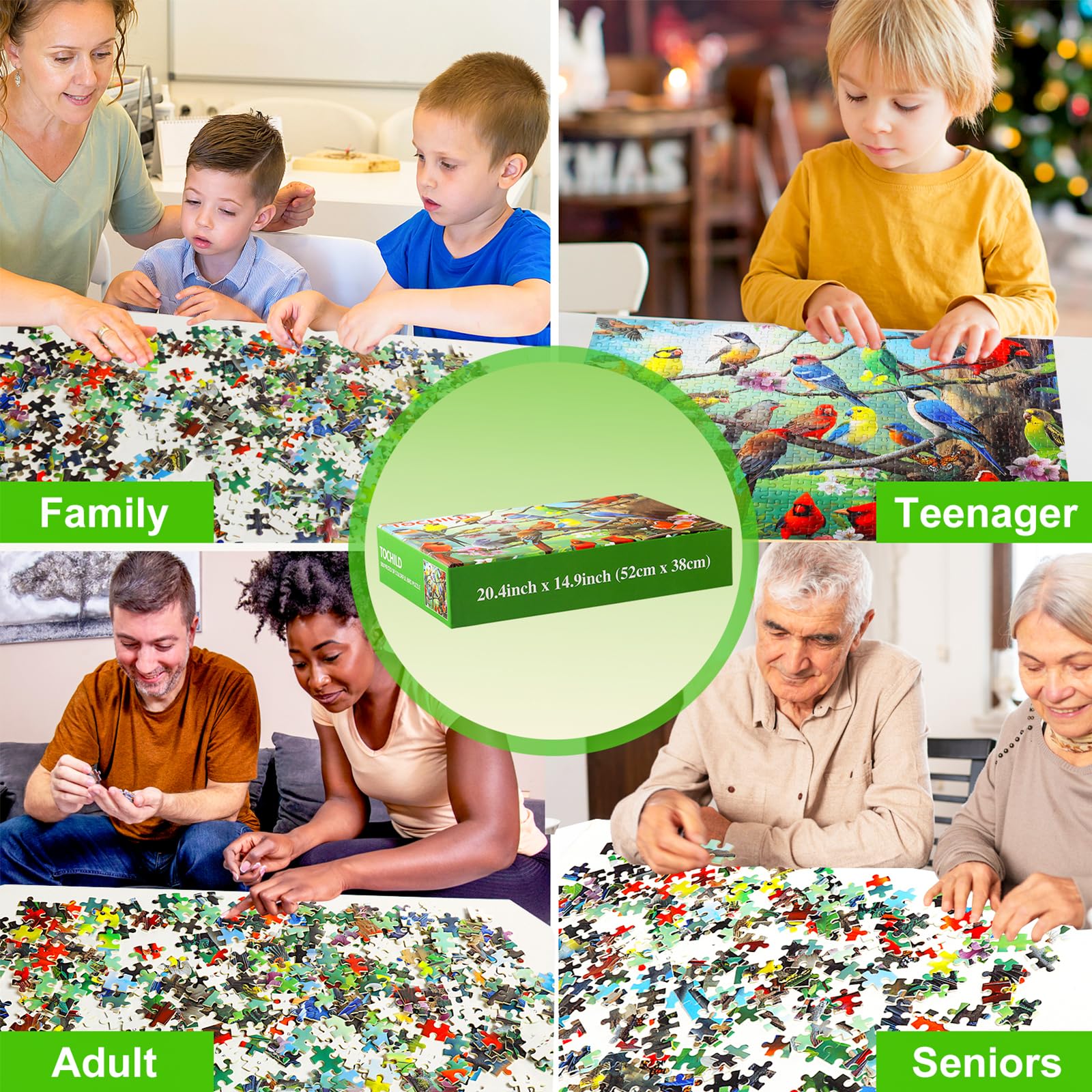 TOCHILD missing-piece support offers quick help if a piece goes missing.