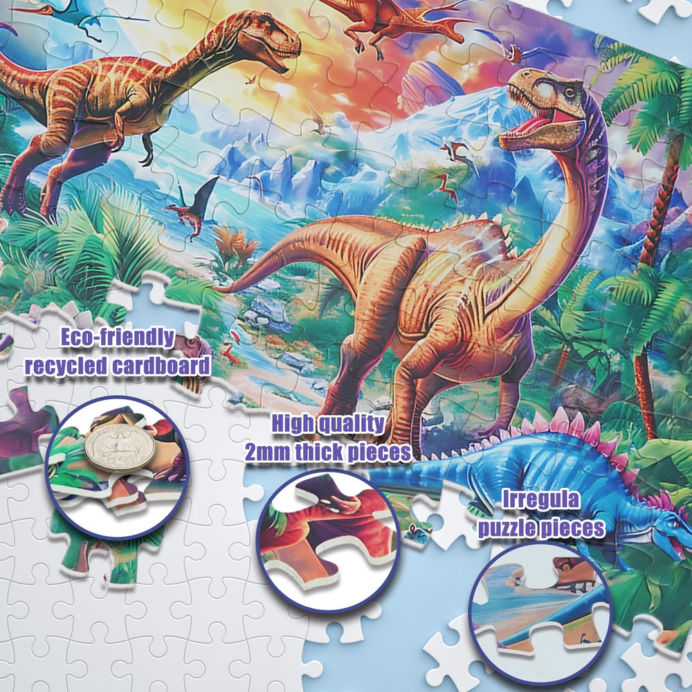 TOCHILD puzzle pieces precisely cut for smooth assembly