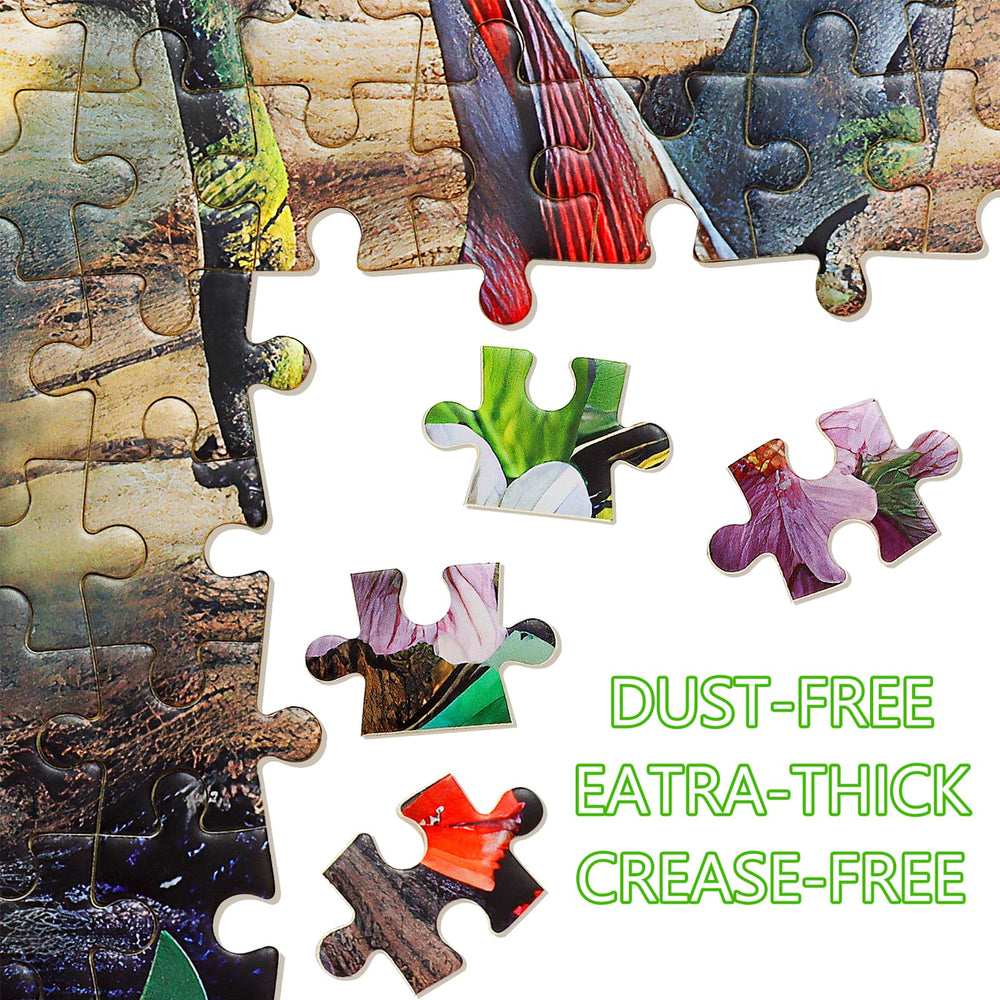 TOCHILD precision-cut puzzle parts ensure a clean, snug fit.