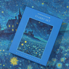 TOCHILD glitter puzzle pieces add sparkle without mess during assembly.