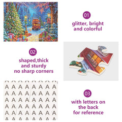 TOCHILD thicker recyclable cardboard ensures durable interlocking pieces.