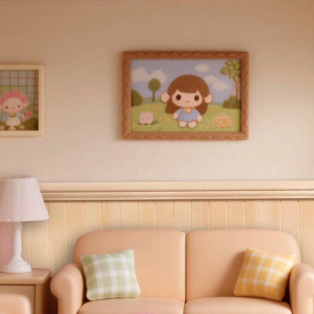 Toddmomy traditional wainscoting panel for classic dollhouse walls and seamless finishes