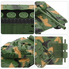 Toddmomy tank model arrives ready to play with no assembly.