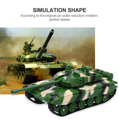 Toddmomy tank model with camouflage finish sparks imaginative vehicle play.