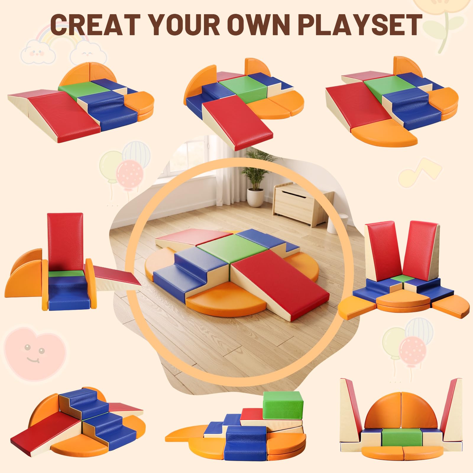 TODIBY climbing blocks make a thoughtful birthday gift for toddlers.
