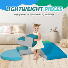 TODIBY colorful stack and climb tiles for imaginative play