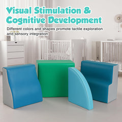 TODIBY educational play features help toddlers explore shapes and space.