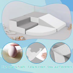 TODIBY foam blocks trapezoids spark creativity in compact play areas.