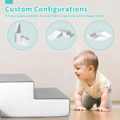 TODIBY soft play mats with Velcro offer quick, safe assembly.