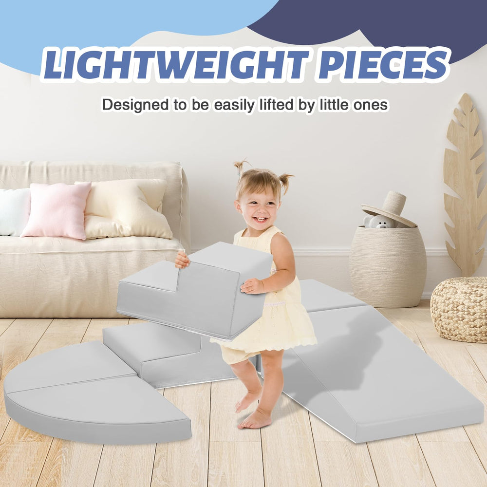 TODIBY foam block square promotes spatial awareness through building.