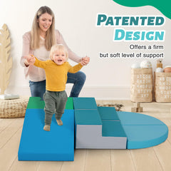TODIBY foam play gym structure for toddler climbing
