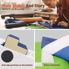 TODIBY green square block supports stacking and shape recognition.