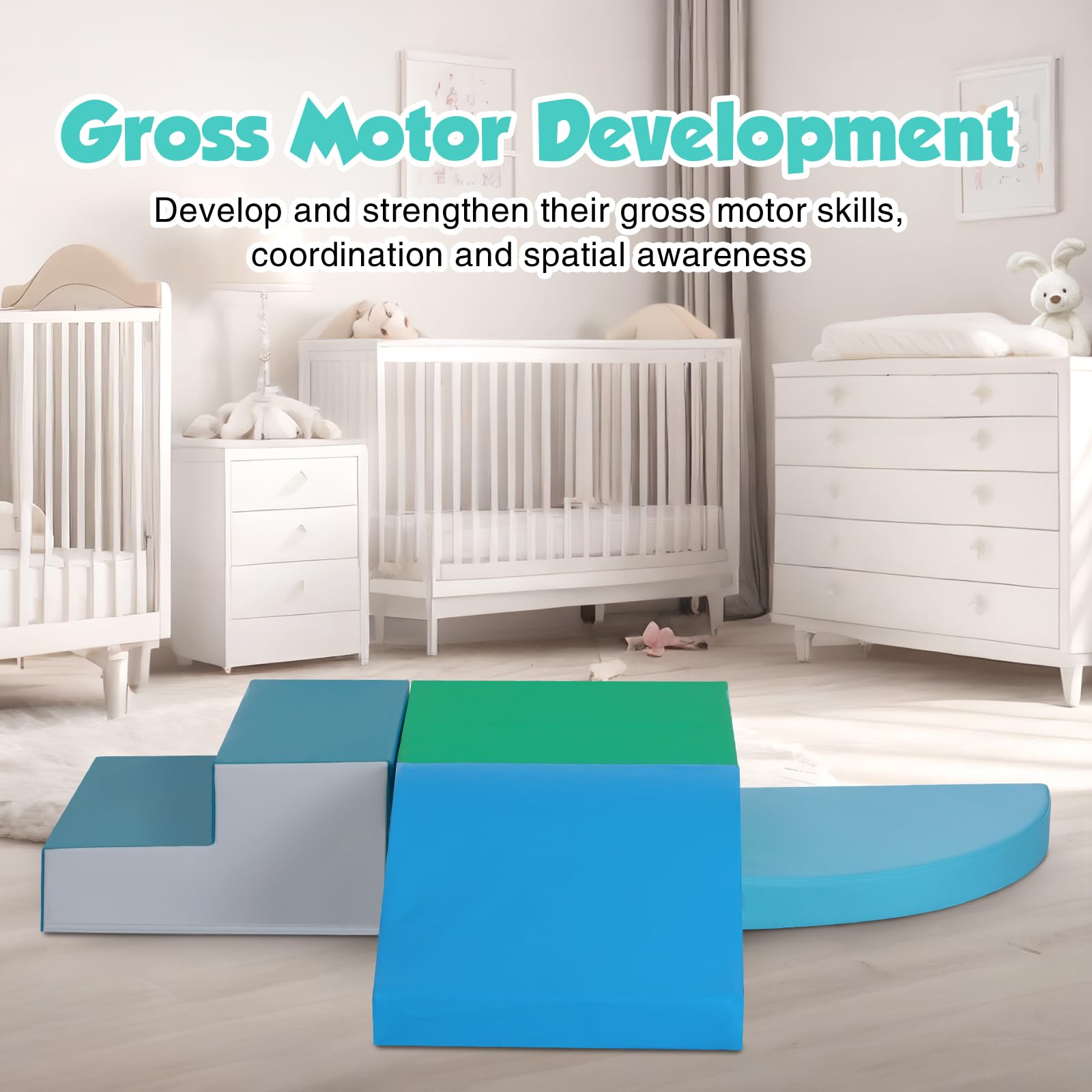 TODIBY indoor toddler playground blocks create versatile play spaces.