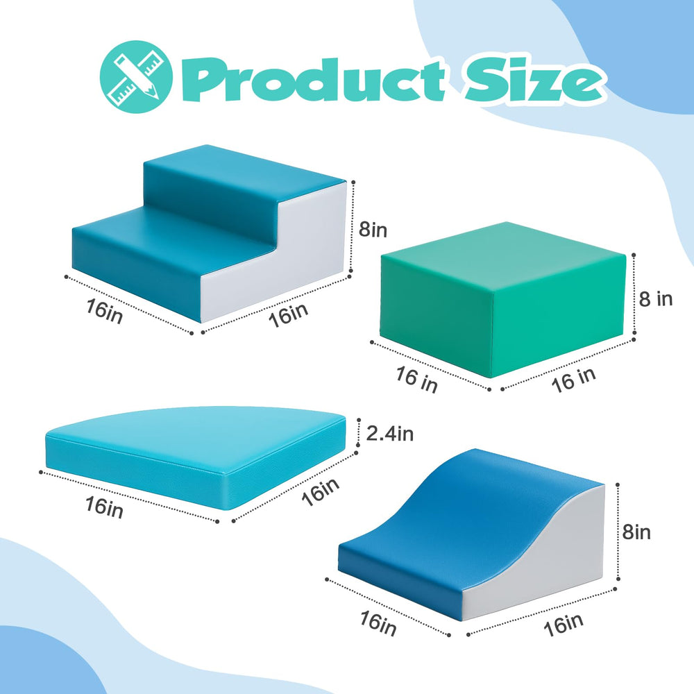 TODIBY lightweight, stackable blocks simplify storage between playtime sessions.