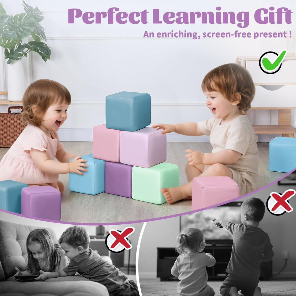Todiby open-ended learning blocks encourage creative play and collaborative learning.