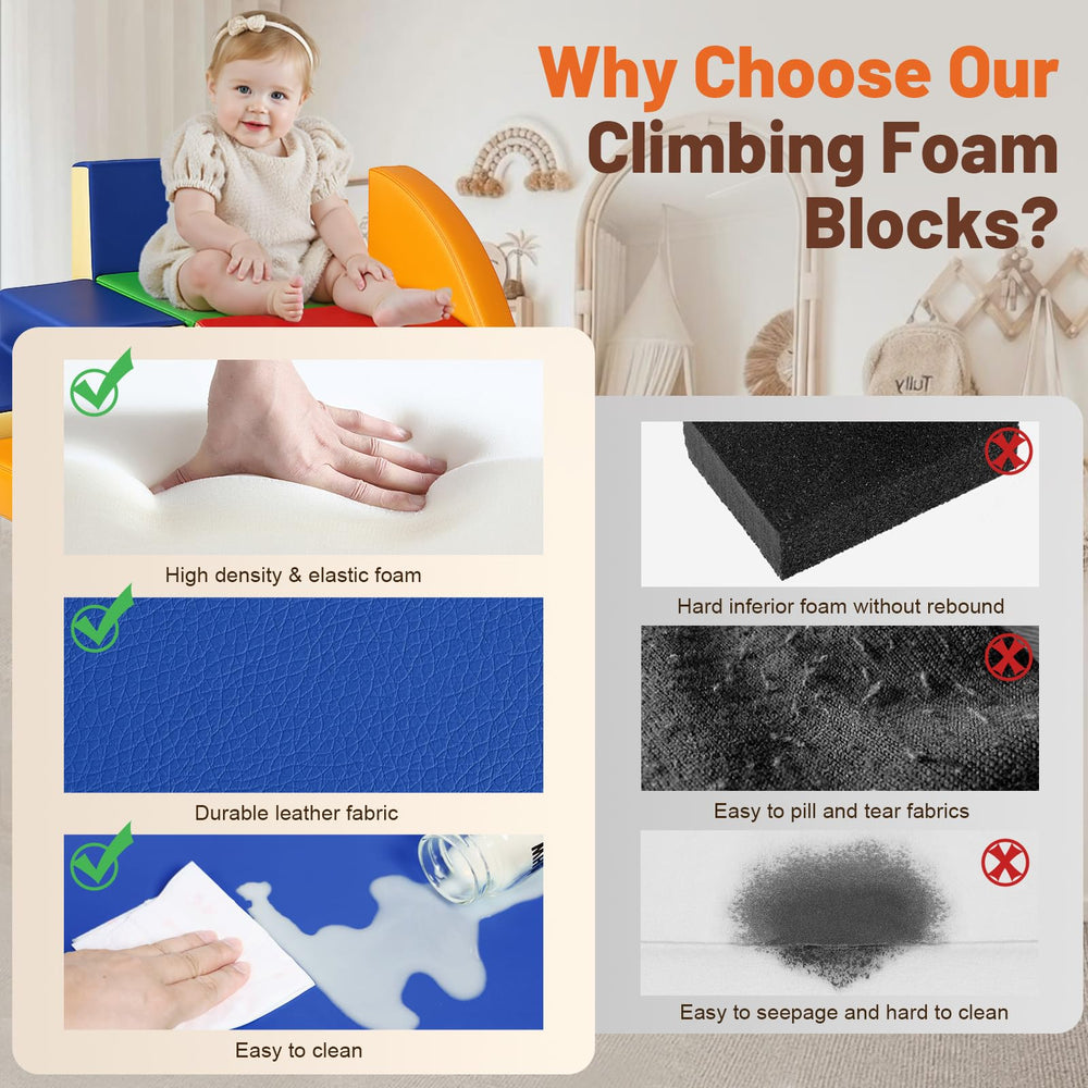 TODIBY orange half-moon block sparks creative configurations for playtime.