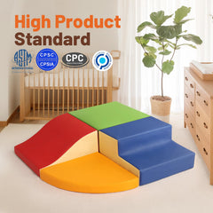 TODIBY red slide adds energetic fun for active toddlers