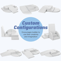 TODIBY soft foam close-up shows cushioned, easy-clean surface.