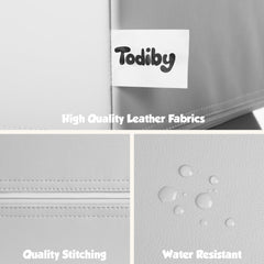 TODIBY white square climbing block provides sturdy base for stacking