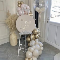 Togvu boho wedding decor balloons for soft, stylish photo backdrops.