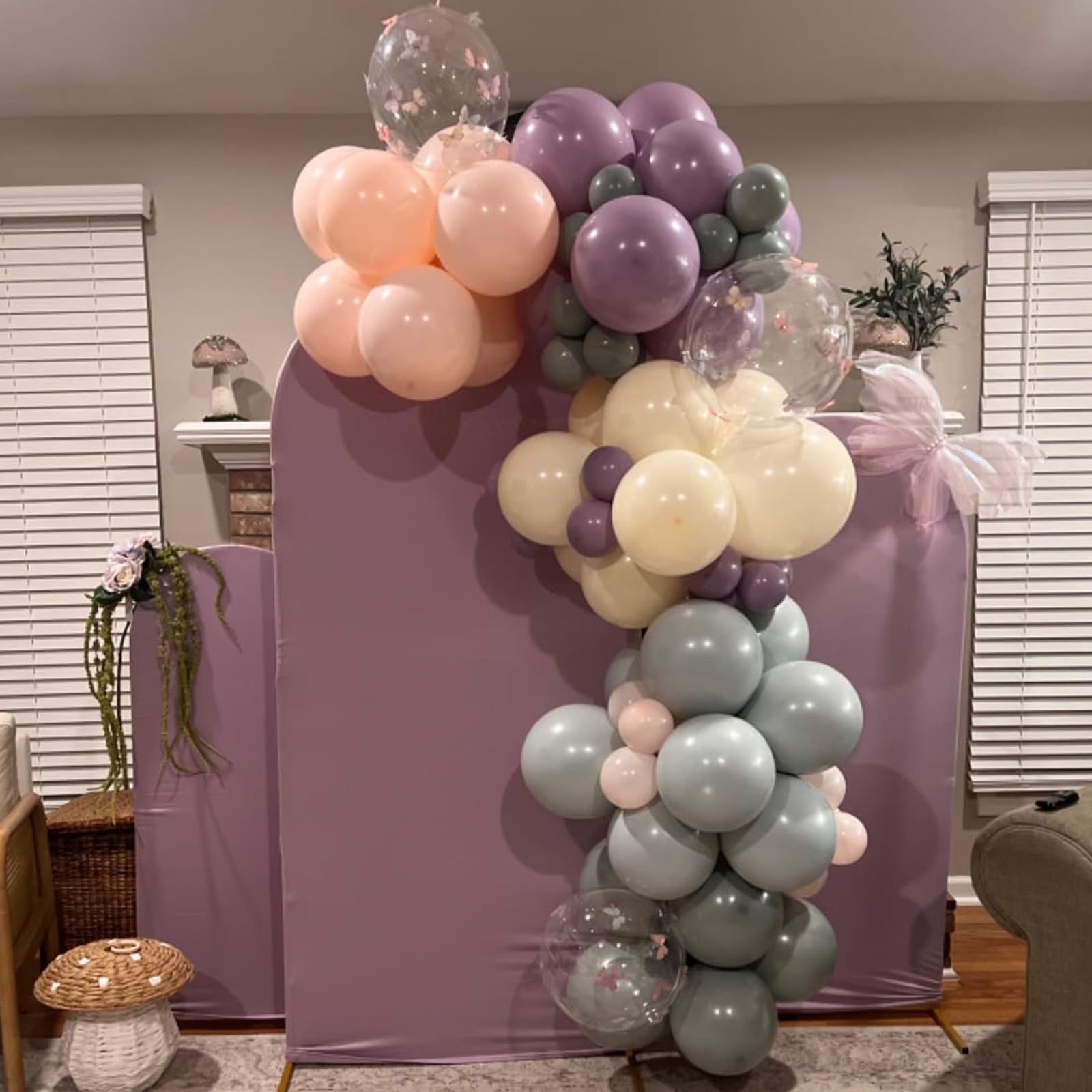 Togvu vacuum-packed balloon kit, 12in ready-to-use for quick setup