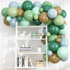 TOGVU woodland jungle birthday balloons for themed celebrations.