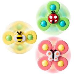 TOHIBEE suction-cup spinner toy on fridge engages little hands with fast spins.