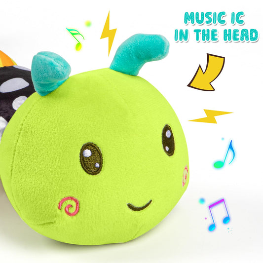 TOHIBEE caterpillar during tummy time supports neck and motor skill development