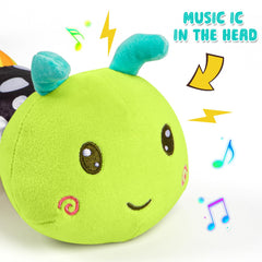 TOHIBEE caterpillar during tummy time supports neck and motor skill development