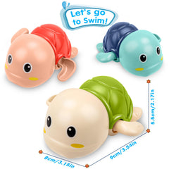 TOHIBEE turtle bath toy gift set makes a cute present for toddlers