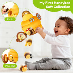 TOHIBEE bee crinkle texture adds tactile variety to keep little fingers engaged.
